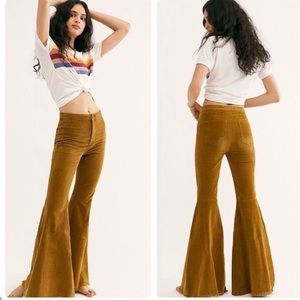 NWT Free People high atlas Corduroy pants. 32 inch inseam.